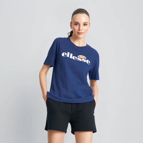 Ellesse Kadın T-shirt F020-1 Lacivert - L