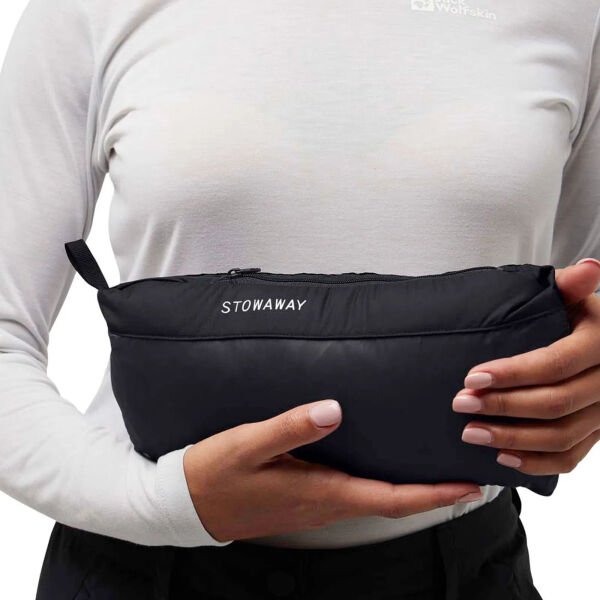 Jack Wolfskin ATHER DOWN JKT W Kadın Mont Siyah - S