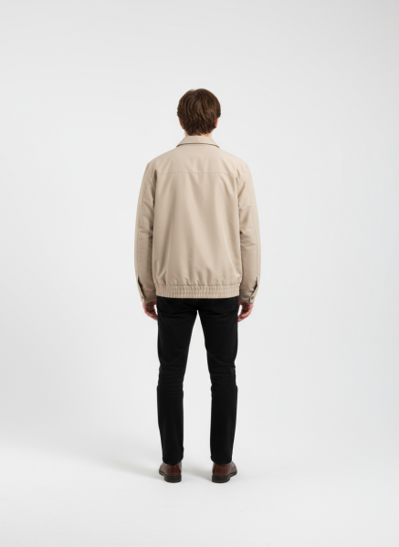 GAMP GÖMLEK YAKA BOMBER CEKET Siyah - XXL