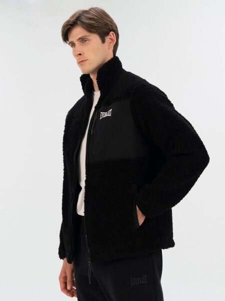 Everlast Winter Essentials Siyah Erkek Full Zip Sherpa Sweat XL - Siyah