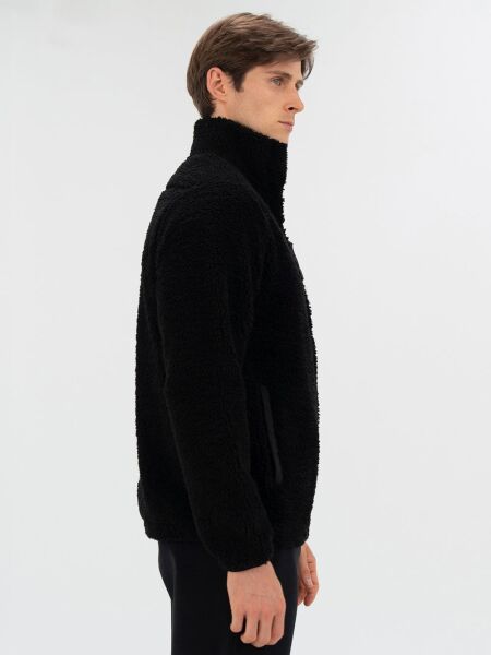 Everlast Winter Essentials Siyah Erkek Full Zip Sherpa Sweat XL - Siyah