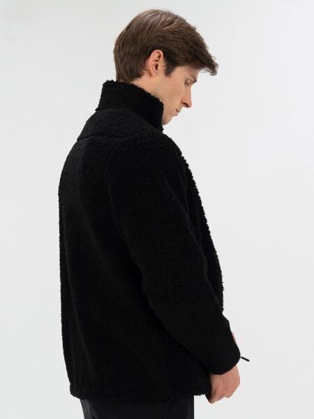 Everlast Winter Essentials Siyah Erkek Full Zip Sherpa Sweat XL - Siyah