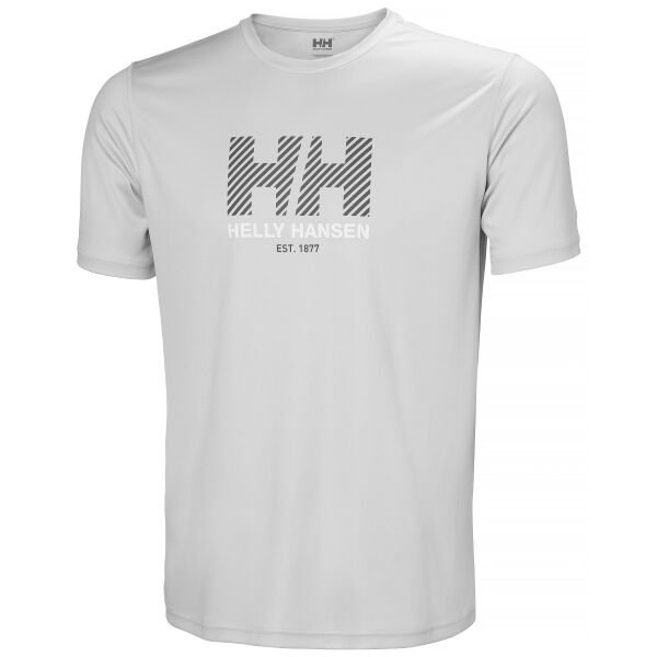 Helly Hansen Hh Tech Graphic Erkek T-Shirt Gri - XL