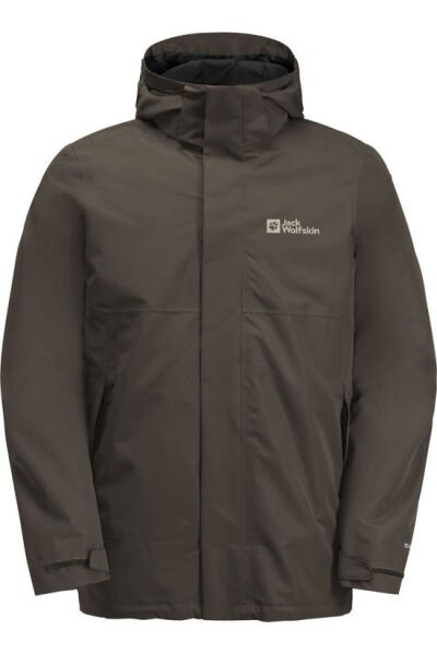 Jack Wolfskin LUNTAL 3IN1 JKT M Erkek Mont Kahverengi - L