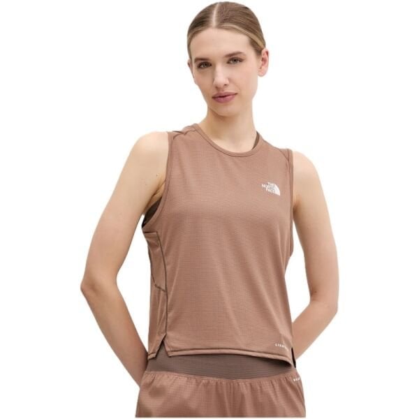 The North Face W Sunriser Tank Kadın T-Shirt Kahverengi - S