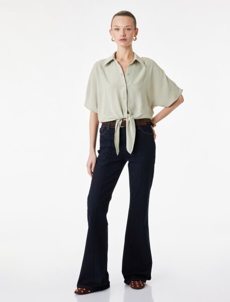 Koton Ada Çayı Gömlek 6Sak60236Pw 44 - Ada Çayı