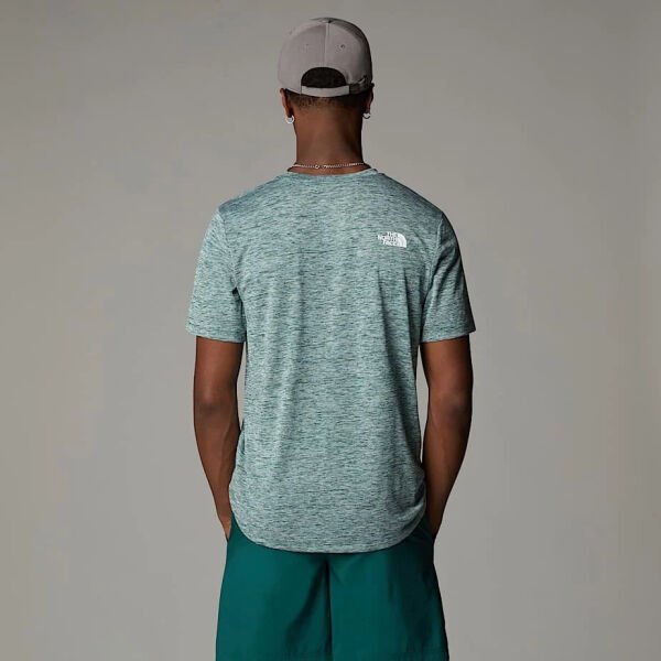 The North Face M S/S 24/7 Rager Tee Erkek T-Shirt Koyu Yeşil - M
