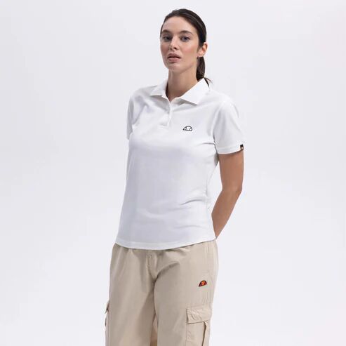 Ellesse Kadın Polo T-shirt F-EF393 Beyaz - L