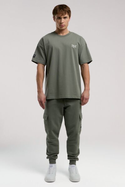 Ever Essentials Oversize Erkek Tişört TM0036 XL - Haki