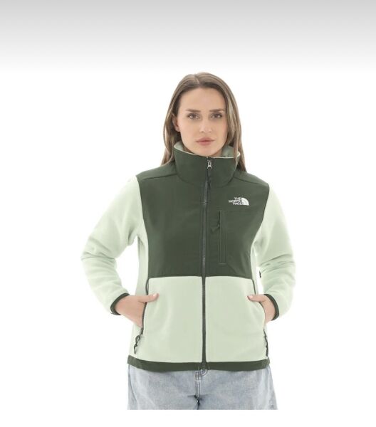 The North Face W Denali Kadın Polar Ceket Yeşil - XS