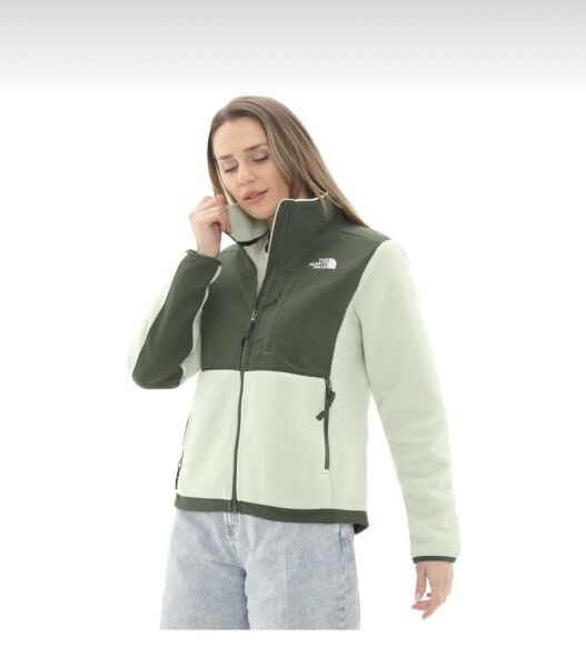 The North Face W Denali Kadın Polar Ceket Yeşil - XS