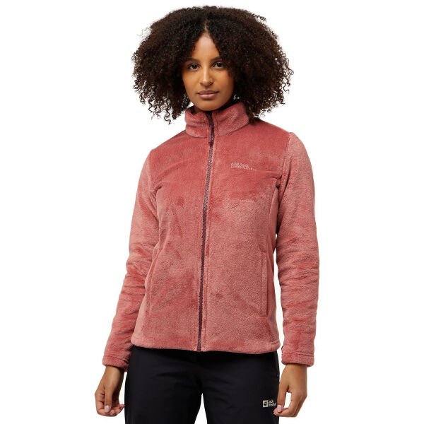 Jack Wolfskin ROTWAND 3IN1 JKT W Kadın Mont Kırmızı - L