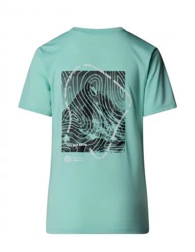 The North Face W Foundation Ss Half Dome Ca Graphic Kadın T-Shirt Beyaz - XS