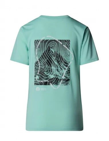 The North Face W Foundation Ss Half Dome Ca Graphic Kadın T-Shirt Kahverengi - S
