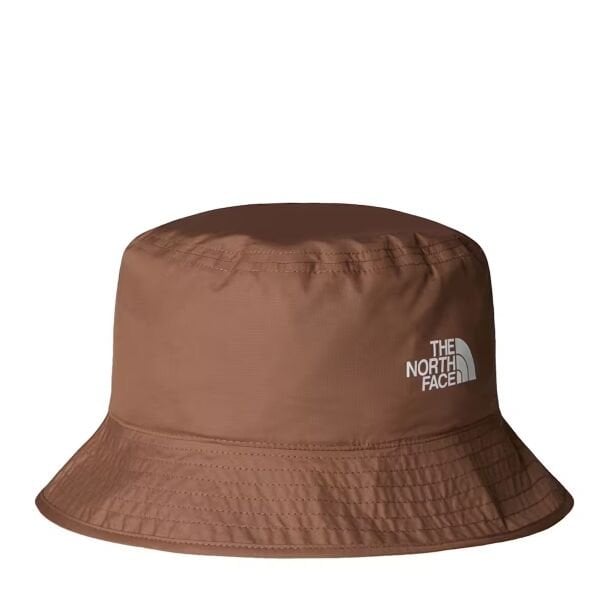 The North Face Sun Stash Çift Taraflı Unisex Şapka Siyah Kahverengi - L-XL