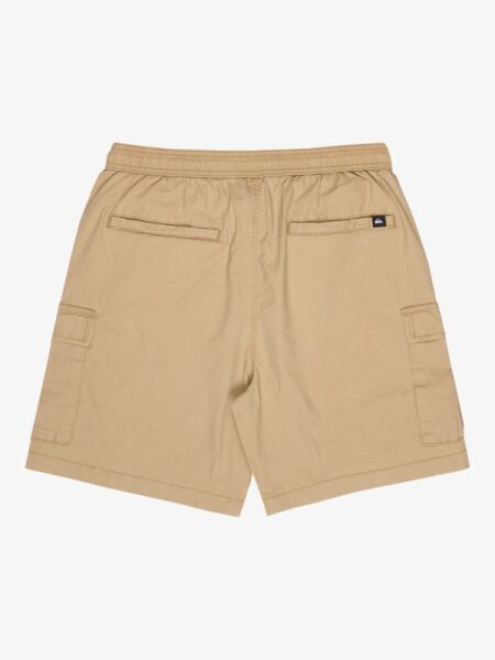 Quiksilver Taxer Cargo Erkek Bej Elastik Belli Kargo Şort Eqyws03792 L - Incense - Solid
