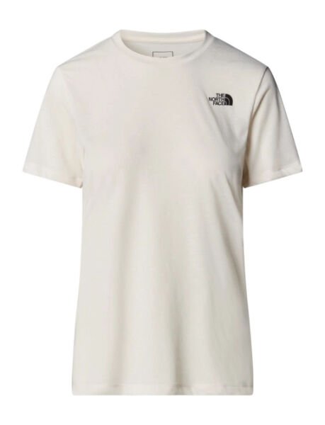 The North Face W Foundation Ss Half Dome Ca Graphic Kadın T-Shirt Beyaz - M