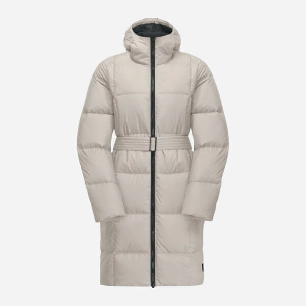 Jack Wolfskin FROZEN LAKE COAT W Kadın Mont Krem - S