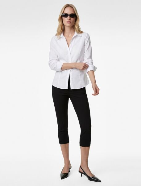 Koton Beyaz Gömlek 6Sak60206Uw Beyaz - 44