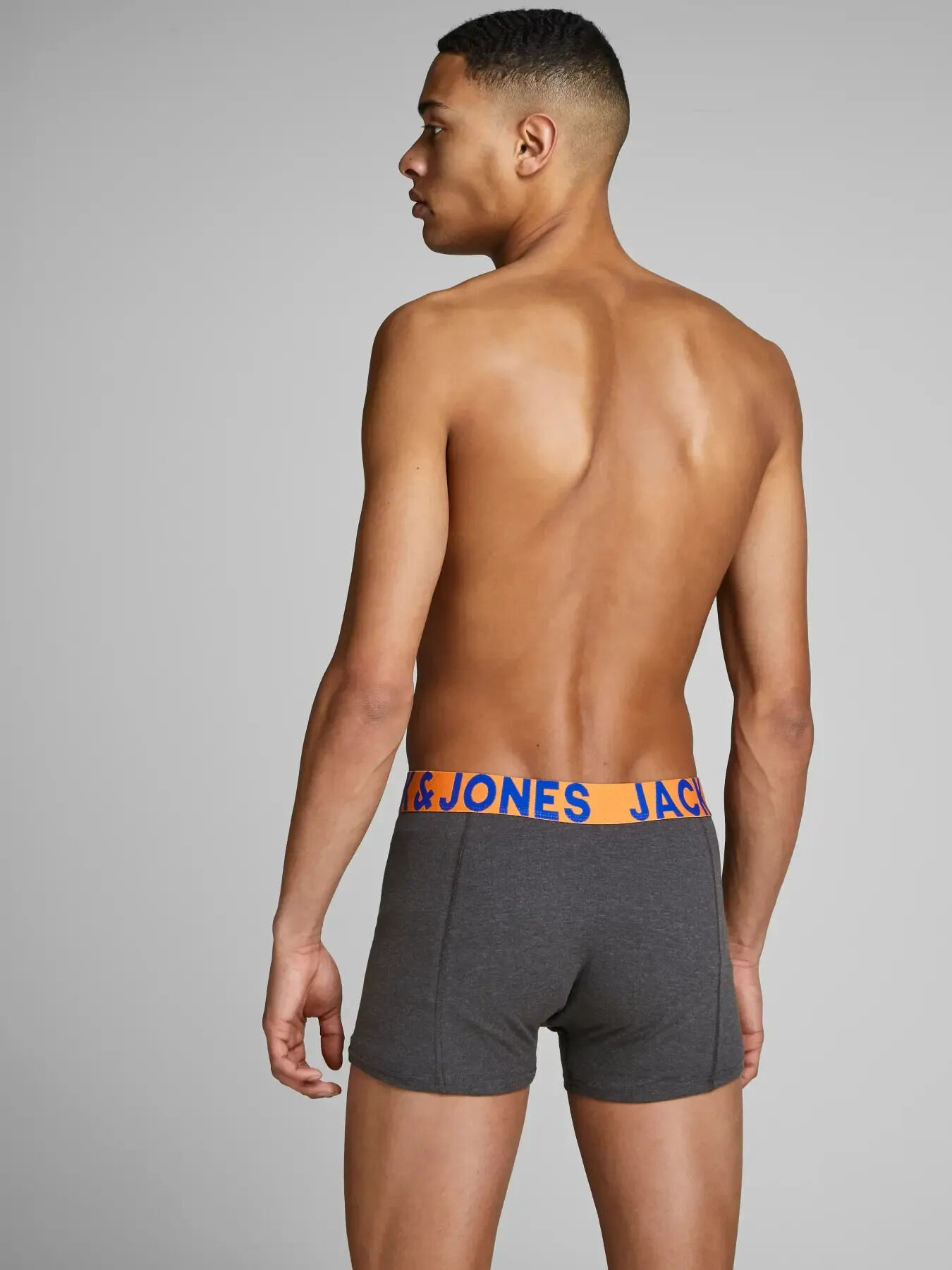 JACCRAZY Düz Renk Boxer 3'lü Paket NOOS