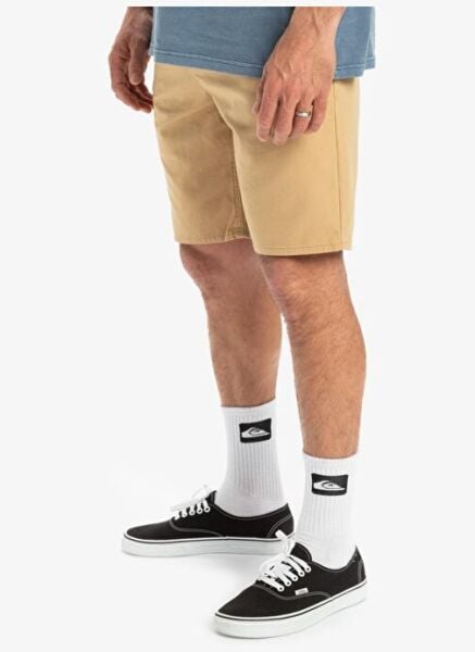 Quiksilver Mw Chino Straight Erkek Bej Pamuklu Chino Şort Eqyws03758 34 - Khaki