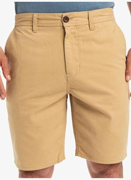 Quiksilver MW Chino Straight Erkek Bej Pamuklu Chino Şort EQYWS03758 34 - Khaki