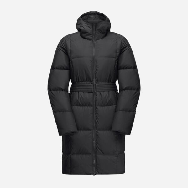 Jack Wolfskin FROZEN LAKE COAT W Kadın Mont Siyah - XS