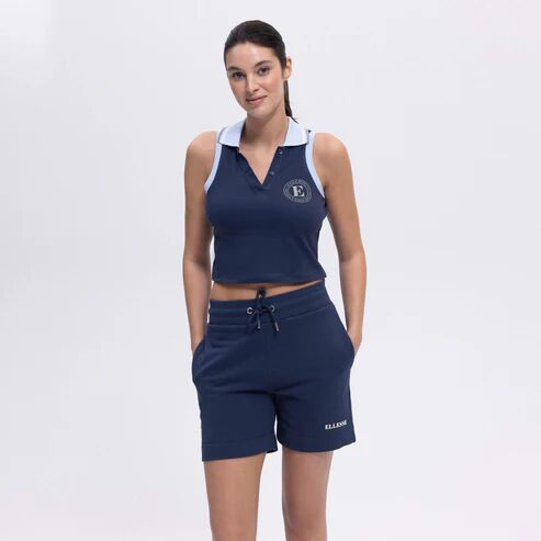 Ellesse Kadın Polo T-shirt F-EF401 Lacivert - L