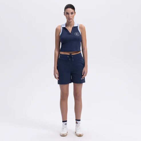 Ellesse Kadın Polo T-shirt F-EF401 Lacivert - L