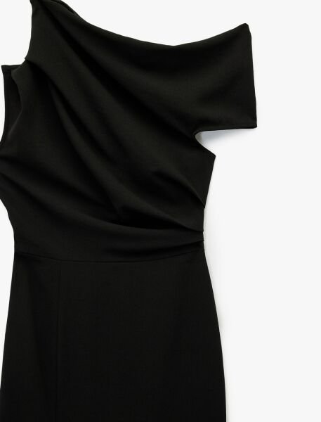 Koton Siyah Elbise 6Sak80120Uw Siyah - 38