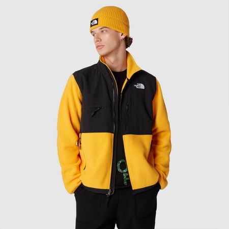 The North Face M Denali Erkek Polar Ceket Sarı/Siyah - XL