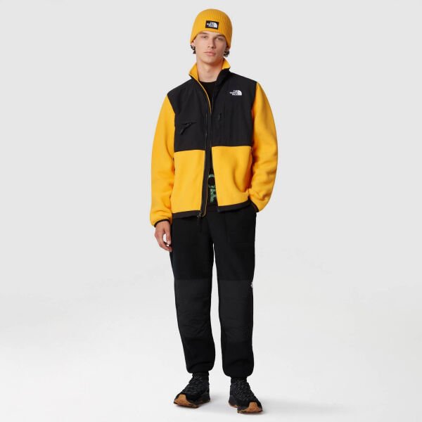 The North Face M Denali Erkek Polar Ceket Sarı/Siyah - XL