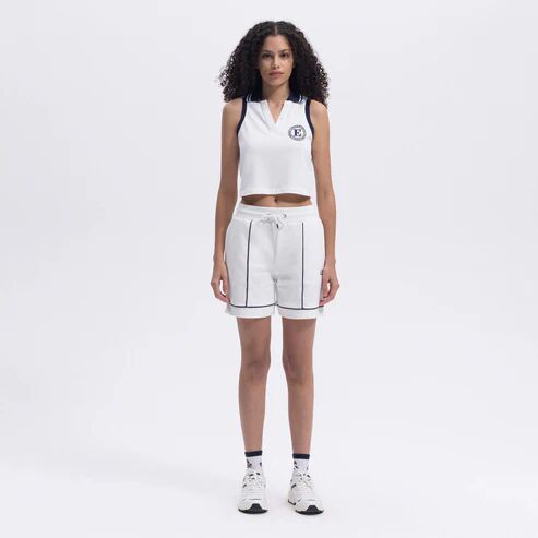Ellesse Kadın Polo T-shirt F-EF401 Beyaz - XS