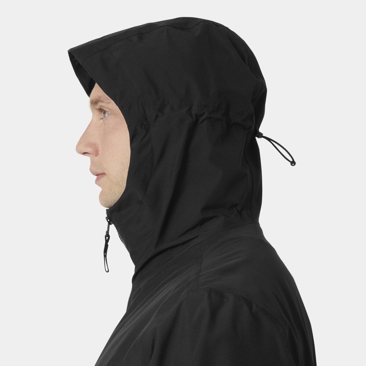 Helly Hansen Core Graphic Erkek Yağmurluk Mont Siyah - XL