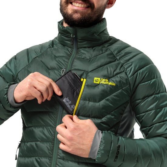 Jack Wolfskin Routeburn Pro Ins Jkt M Yeşil - XL