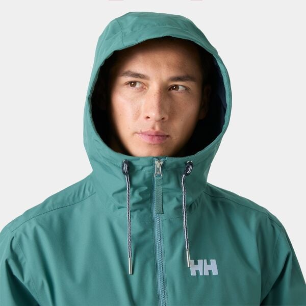 Helly Hansen Sandoy Yağmurluk Mont Hha.54320 S - Opal Green
