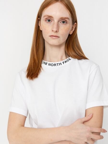The North Face W Ss Zumu Relaxed Tee Kadın T-Shirt Beyaz - XS