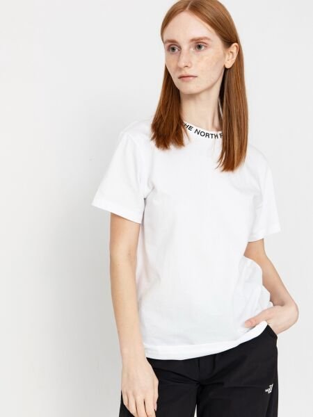 The North Face W Ss Zumu Relaxed Tee Kadın T-Shirt Beyaz - XS