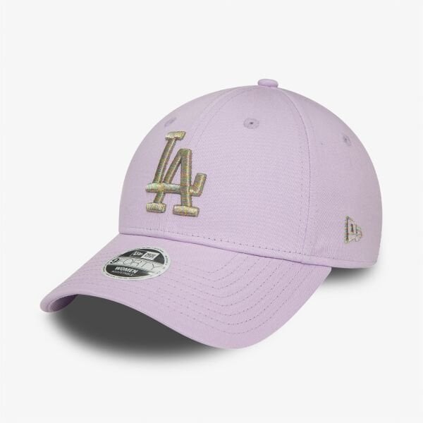New Era Wmns Metallic Logo 9Forty Losdod Lila Şapka Lila - Standart