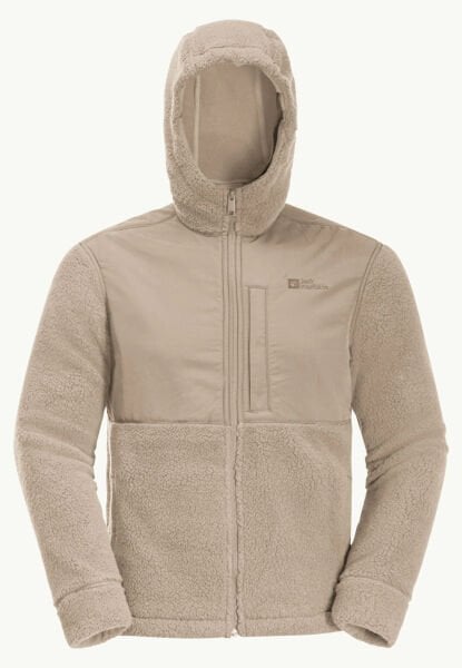 Jack Wolfskin FELSLICHT HOODED JKT M Erkek Polar