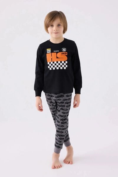 Rolypoly Erkek Çocuk İkili Takım 7-8 - Siyah