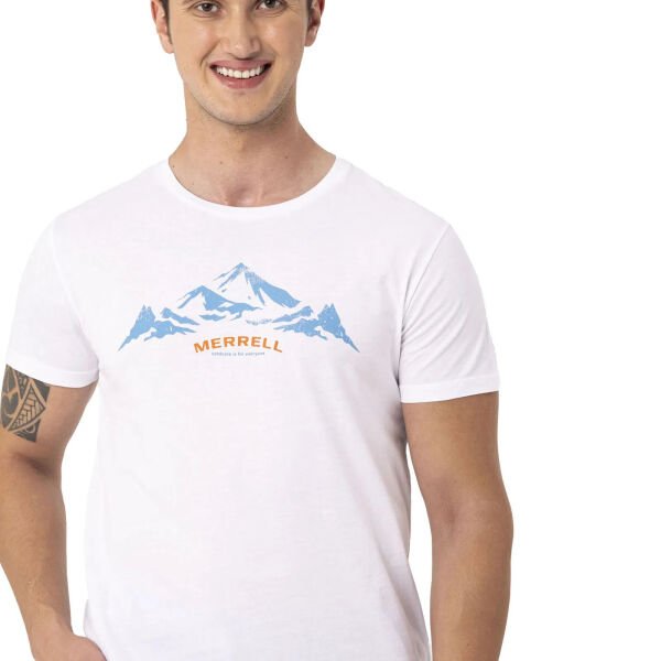 MERRELL Taurus M Erkek T-Shirt Beyaz - S