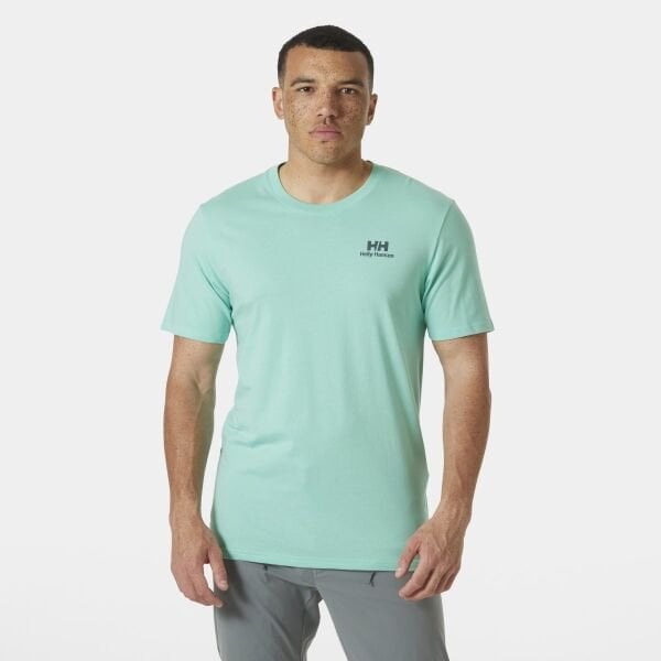 HELLY HANSEN NORD GRAPHIC T-SHIRT Turkuaz - S