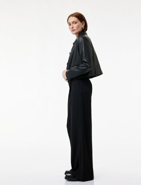 Koton Siyah Pantolon 6Sak40152Uw Siyah - 42