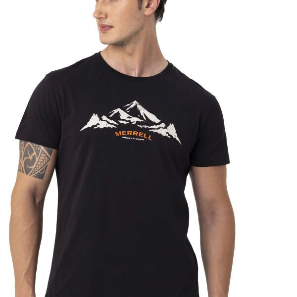 MERRELL Taurus M Erkek T-Shirt Siyah - XXL