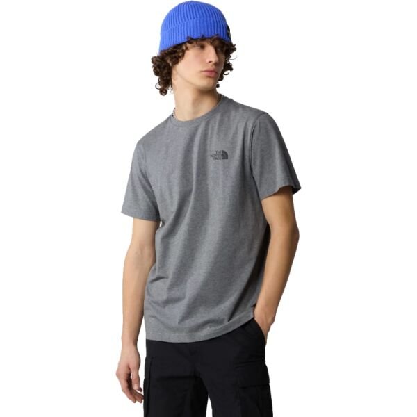 The North Face M Ss Simple Dome Tee Erkek T-Shirt Krem - S