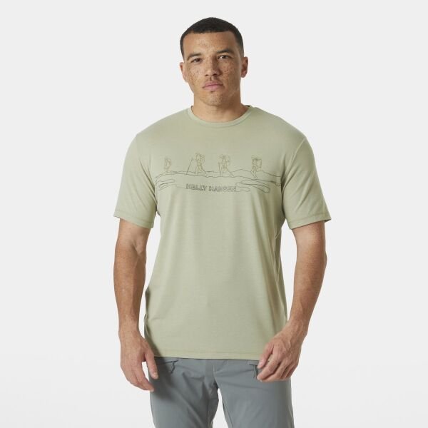 Helly Hansen Skog Recyled Graphic Erkek T-Shirt S - BLACK