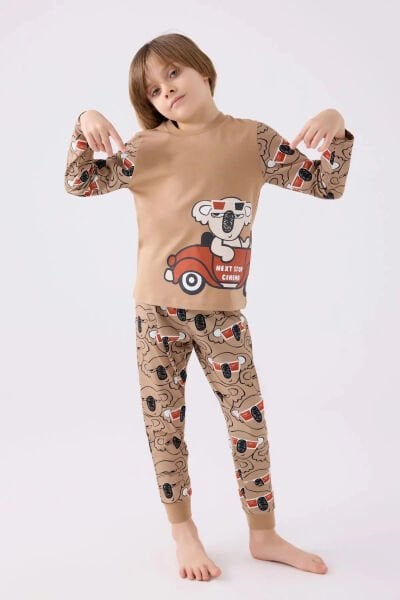 Rolypoly Erkek Çocuk İkili Takım 7-8 - Vizon