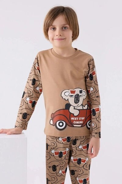 Rolypoly Erkek Çocuk İkili Takım 7-8 - Vizon