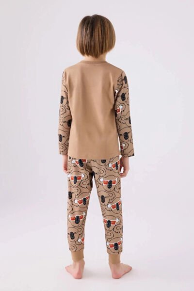 Rolypoly Erkek Çocuk İkili Takım 7-8 - Vizon